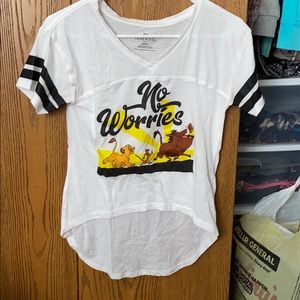 White lion king shirt